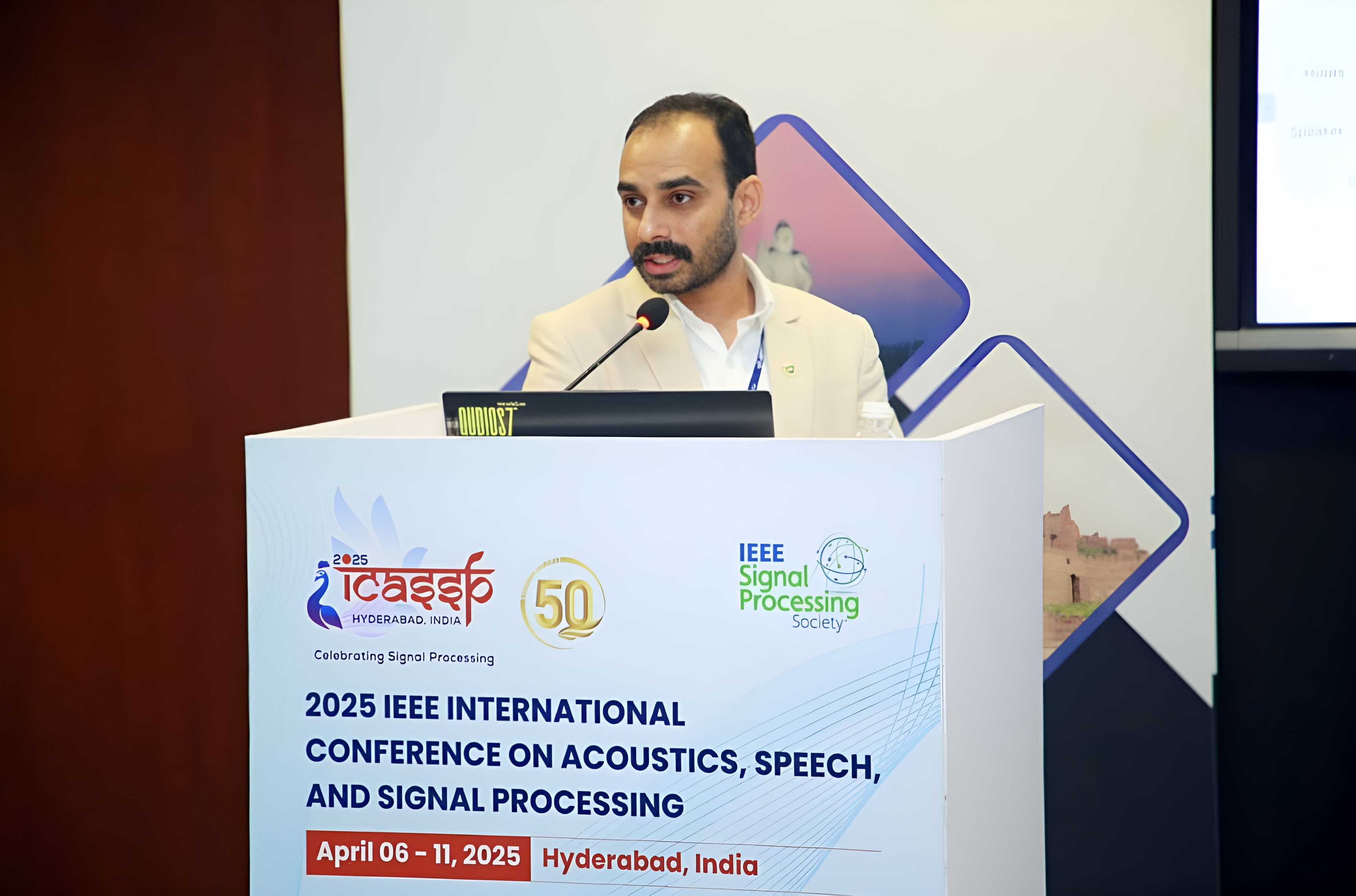 ICASSP 2025 — keynote hall