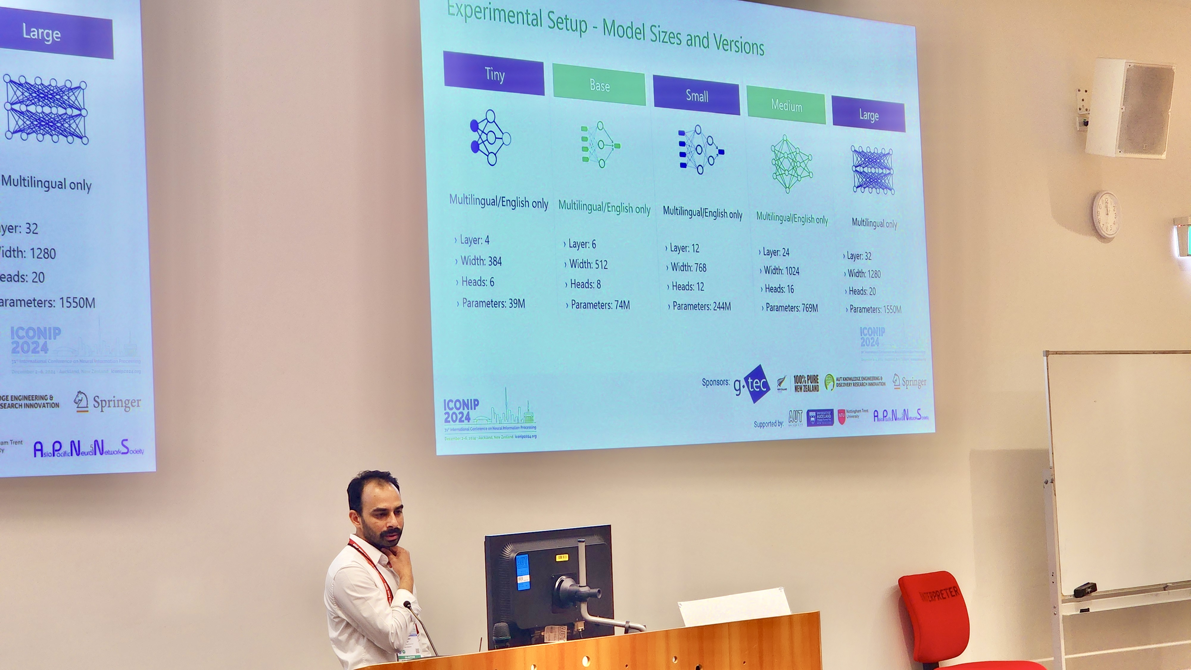 ICONIP 2024 — talk session