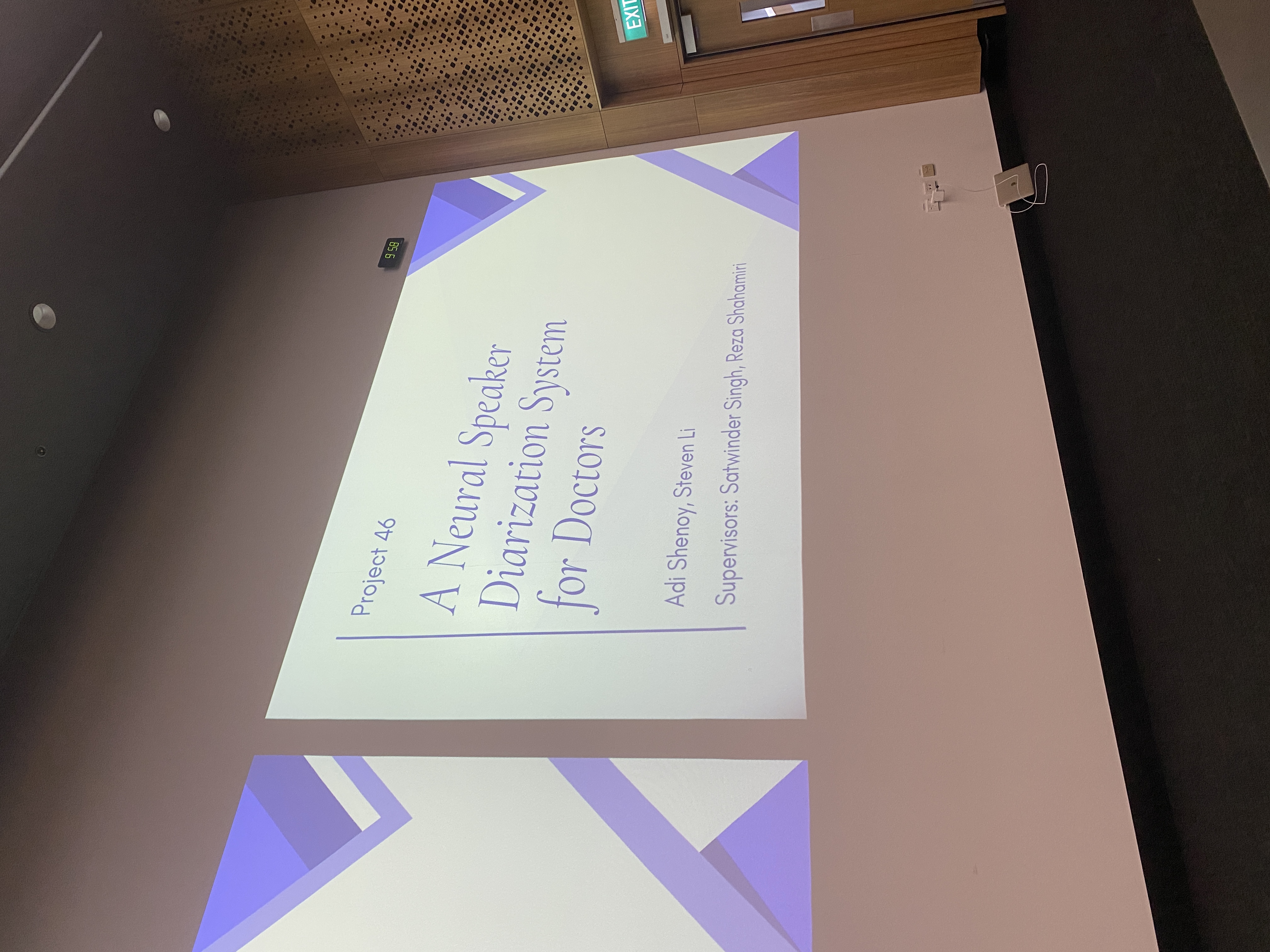 Best Project Award — project demo