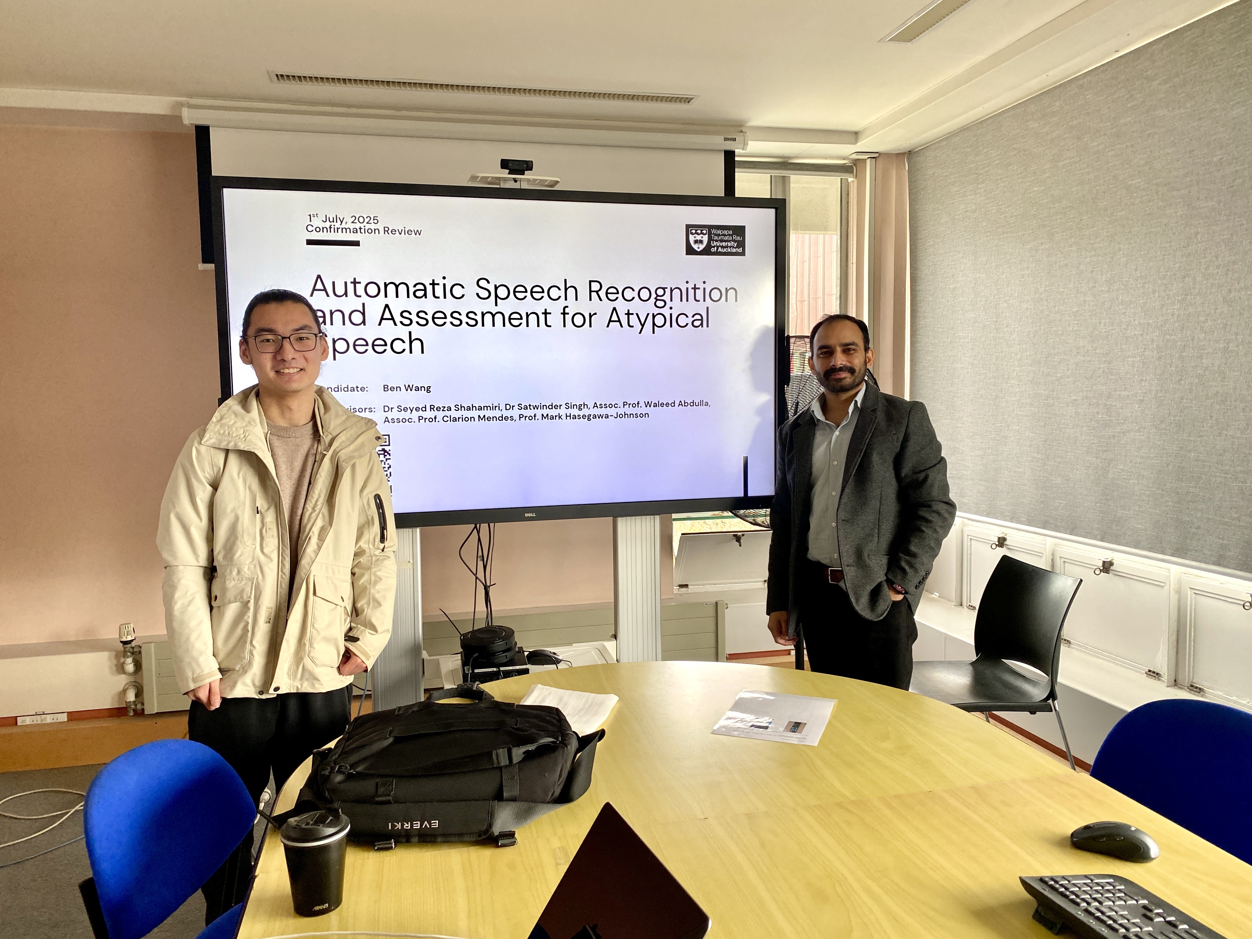 Research supervision — meeting